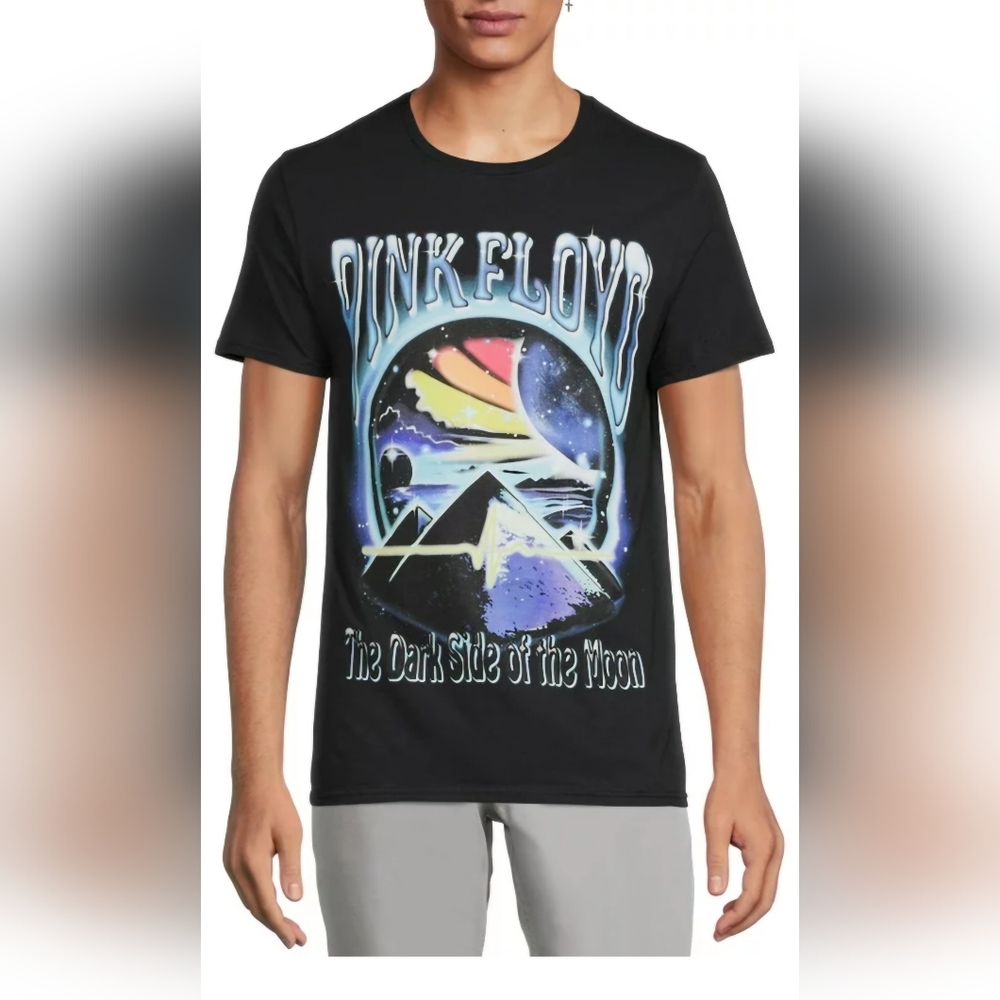 Pink Floyd Dark Side of the Moon Graphic T-Shirt size S